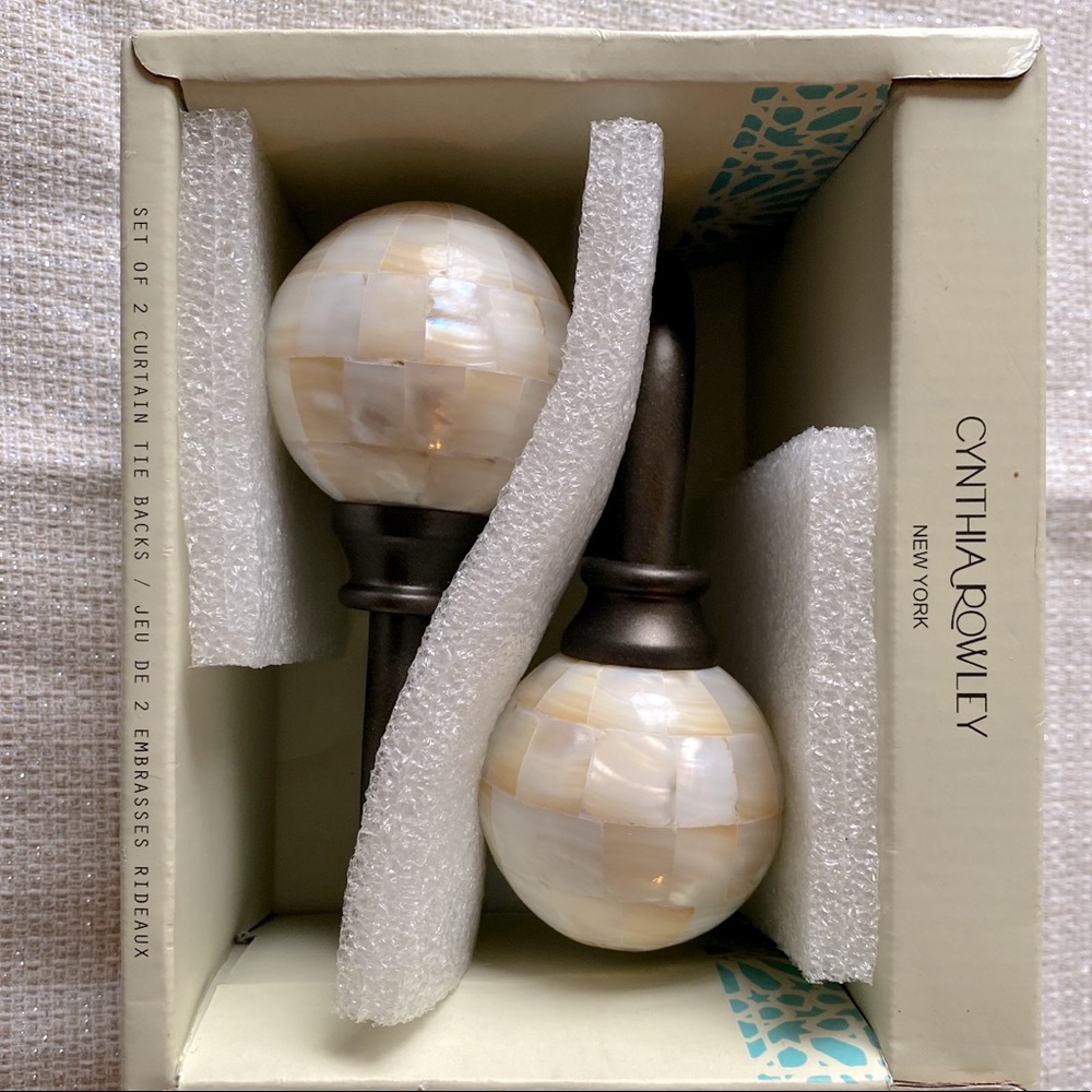 Cynthia Rowley Curtain Tieback Hooks
